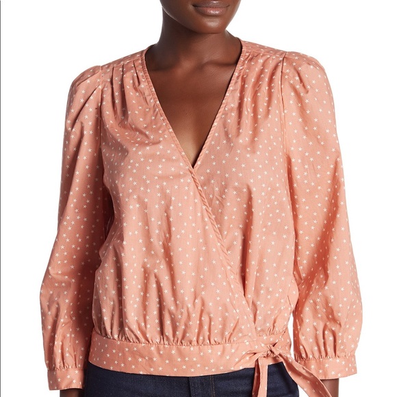 Madewell Tops - Madewell Star Scatter Wrap Top